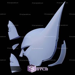 Cosplay STL Files Batman Beyond Mask