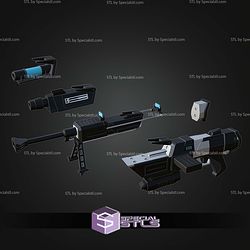 Cosplay STL Files DC-17m Interchangeable Weapon