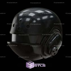 Cosplay STL Files Groundcrew Helmet