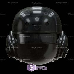 Cosplay STL Files Groundcrew Helmet