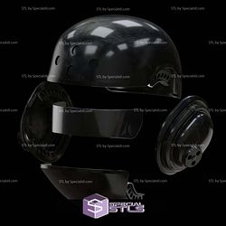 Cosplay STL Files Groundcrew Helmet