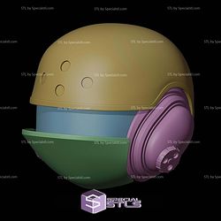Cosplay STL Files Groundcrew Helmet