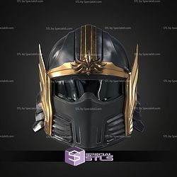 Cosplay STL Files Hell Divers 2 Mountain Scaled Helmet