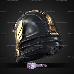 Cosplay STL Files Hell Divers 2 Mountain Scaled Helmet