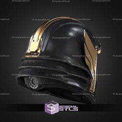 Cosplay STL Files Hell Divers 2 Mountain Scaled Helmet