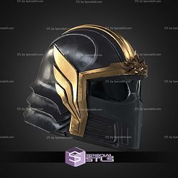 Cosplay STL Files Hell Divers 2 Mountain Scaled Helmet