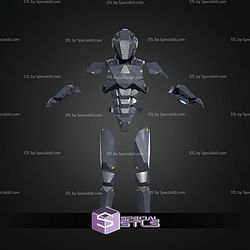 Cosplay STL Files Hell Divers 2 Null Cipher Armor