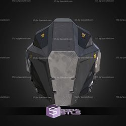 Cosplay STL Files Hell Divers 2 Null Cipher Helmet