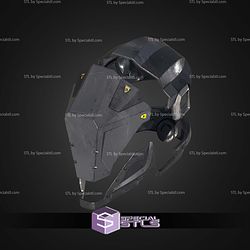 Cosplay STL Files Hell Divers 2 Null Cipher Helmet