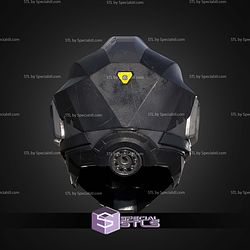 Cosplay STL Files Hell Divers 2 Null Cipher Helmet