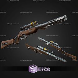 Cosplay STL Files Mandalorian and Grogu Blaster Rifle