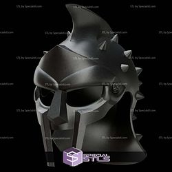 Cosplay STL Files Maximus Helmet
