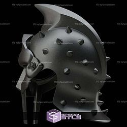 Cosplay STL Files Maximus Helmet