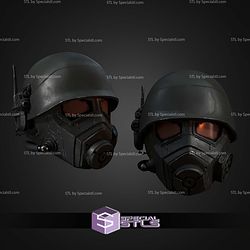 Cosplay STL Files NCR Ranger Helmet Fallout V4