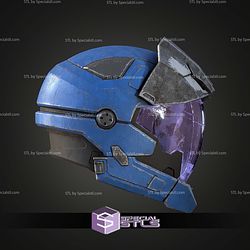 Cosplay STL Files Reach Haunted Helmet