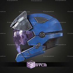 Cosplay STL Files Reach Haunted Helmet
