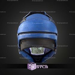 Cosplay STL Files Reach Haunted Helmet