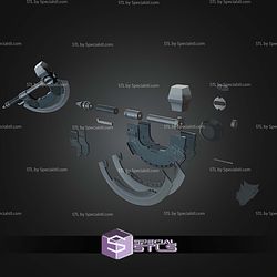 Cosplay STL Files Rotta the Hutt Axe