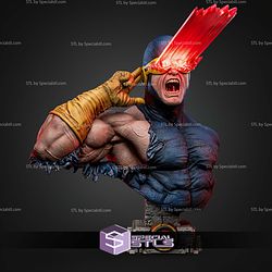 Cyclops Portrait Bust H306mm STL Files