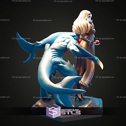 Cynthia and Garchomp 1-7 STL Files