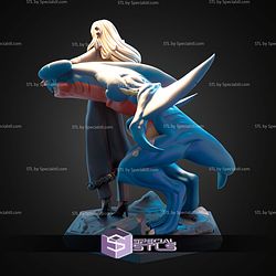 Cynthia and Garchomp 1-7 STL Files