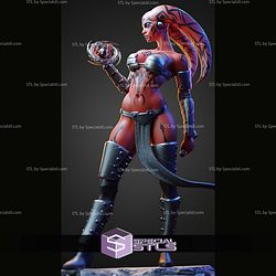 Darth Talon and Weapon 300mm STL Files