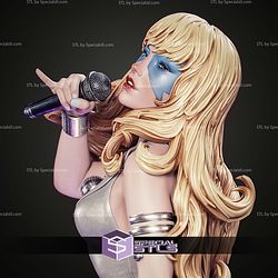 Dazzler Alison Blaire Disco STL Files