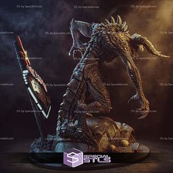 Deathclaw 282mm STL Files