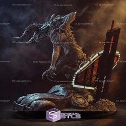 Deathclaw 282mm STL Files