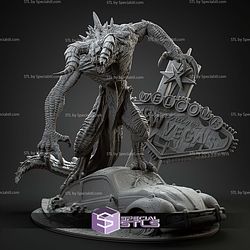 Deathclaw 282mm STL Files