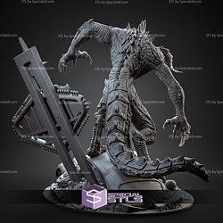 Deathclaw 282mm STL Files