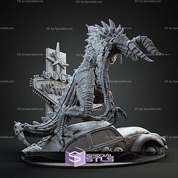 Deathclaw 282mm STL Files