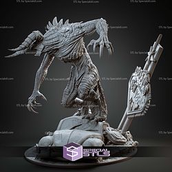 Deathclaw 282mm STL Files