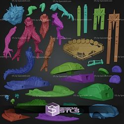 Deathclaw 282mm STL Files