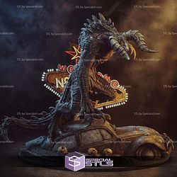 Deathclaw 282mm STL Files