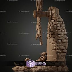 Don Quixote the tragedy of Dreams STL Files