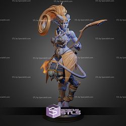 Draenei Warcraft Detail Version STL Files