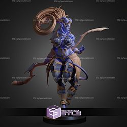 Draenei Warcraft Detail Version STL Files