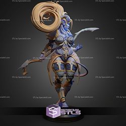 Draenei Warcraft Detail Version STL Files