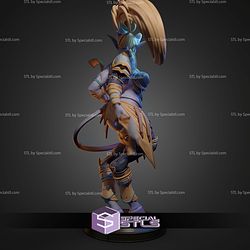 Draenei Warcraft Detail Version STL Files