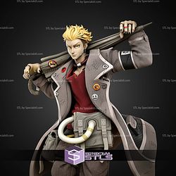 Enjin Gachiakuta Akuta Captain 350mm STL Files