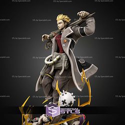 Enjin Gachiakuta Akuta Captain 350mm STL Files