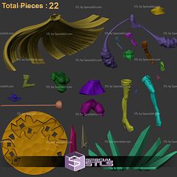 Esdeath 191mm STL Files