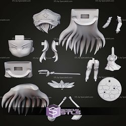 Esdeath Chibi Akame ga Kill STL Files