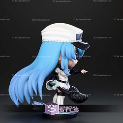 Esdeath Chibi Akame ga Kill STL Files