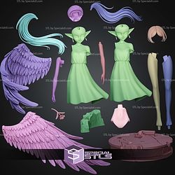 Friere with wing 232mm STL Files