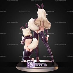 Fuwawa Reverse Bunny STL Files