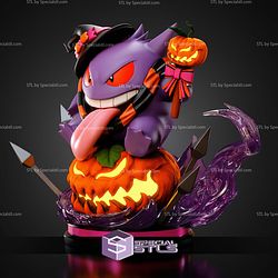 Gengar Halloween Version STL Files
