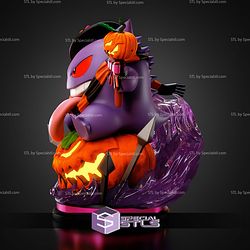 Gengar Halloween Version STL Files