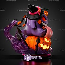 Gengar Halloween Version STL Files